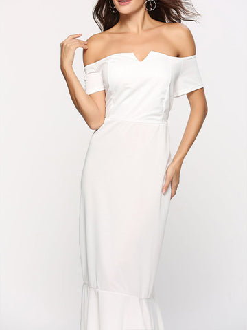 Airchics Robe De Smoking Mature Légère Et Sexy À Épaules Dénudées